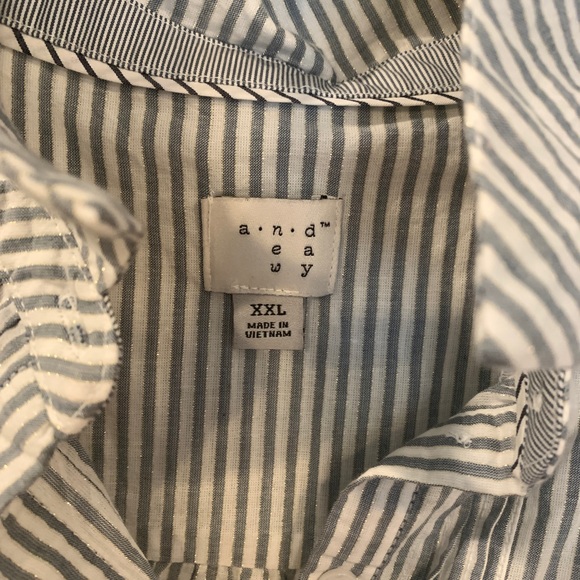 NWT a new day long sleeve blouse XXL - Picture 3 of 7